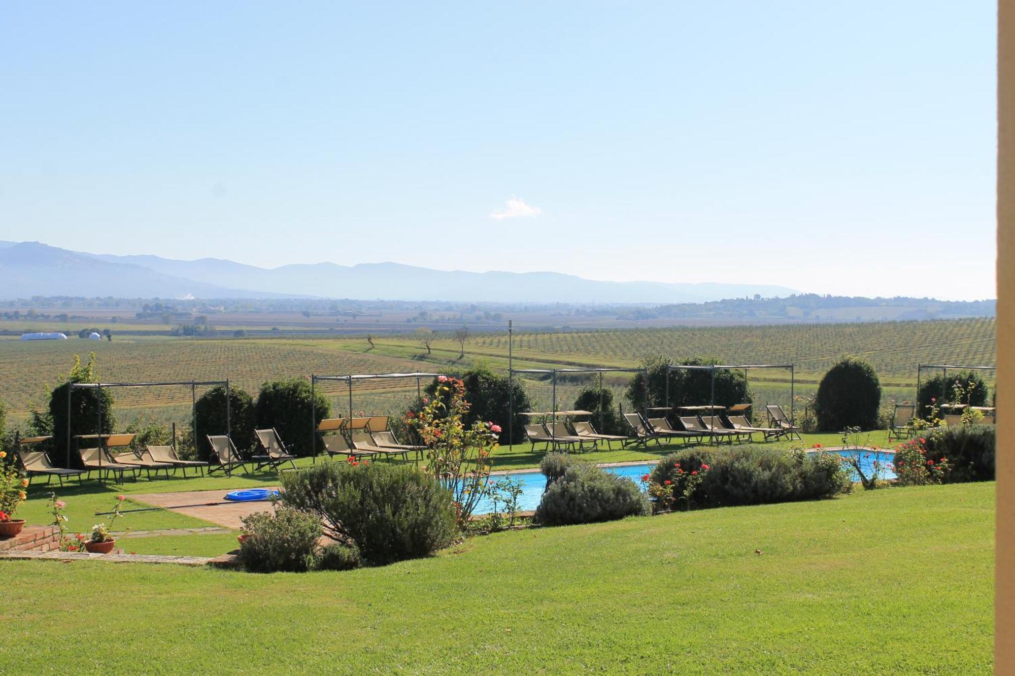 Podere Il Belvedere Su Cortona Castiglion Fiorentino Exteriér fotografie